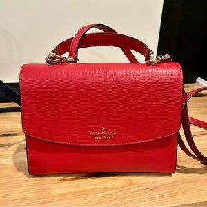 Kate Spade red small purse / handbag.